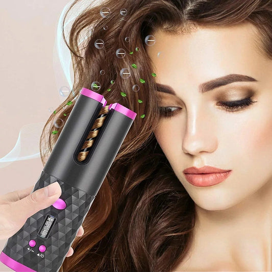 Portable Automatic Hair Curler