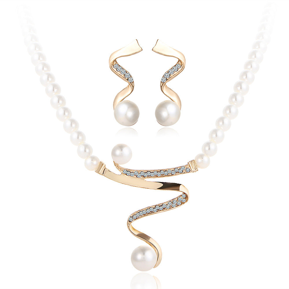 Simulated Pearl Jewelry Sets for Women