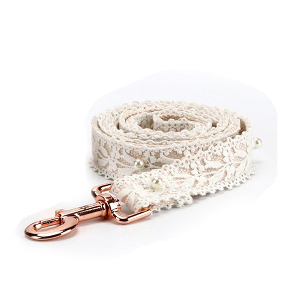 Lace Flower Pet Luxury Harness