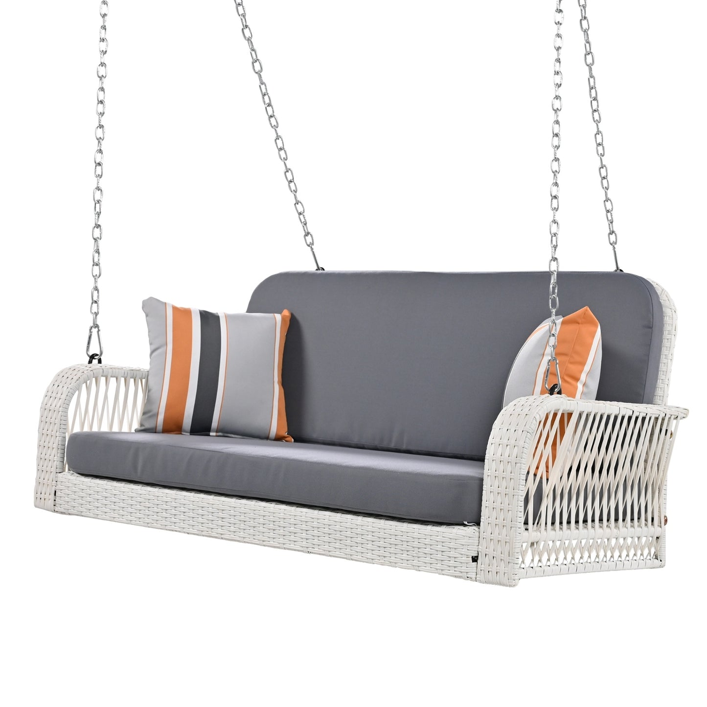 2-Seater Hanging Bench with Chains