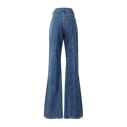 Women's Slim Bell Bottom Jeans