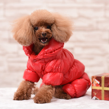 Thicken Solid Color Warm Dog Clothes