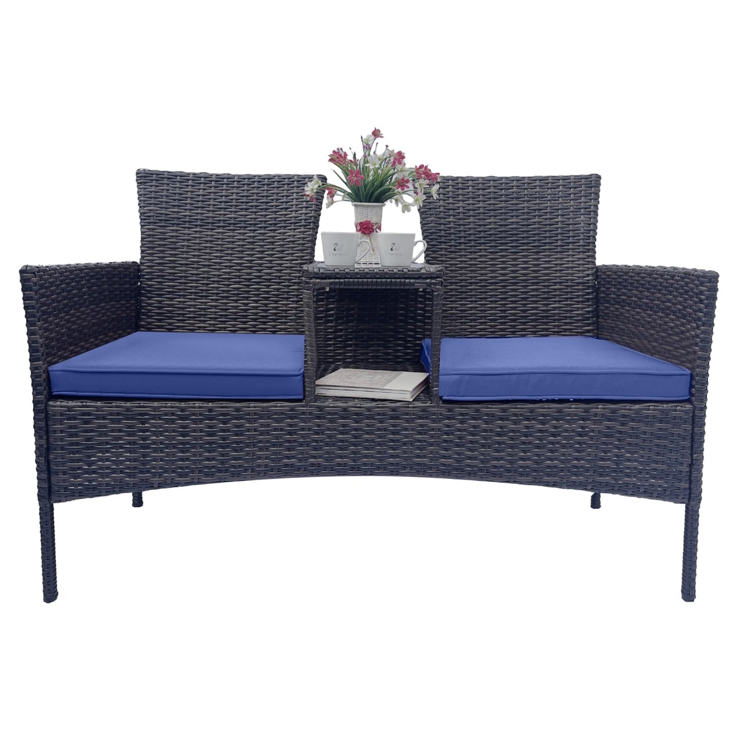 Outdoor Seating with Removable Cushions & Table